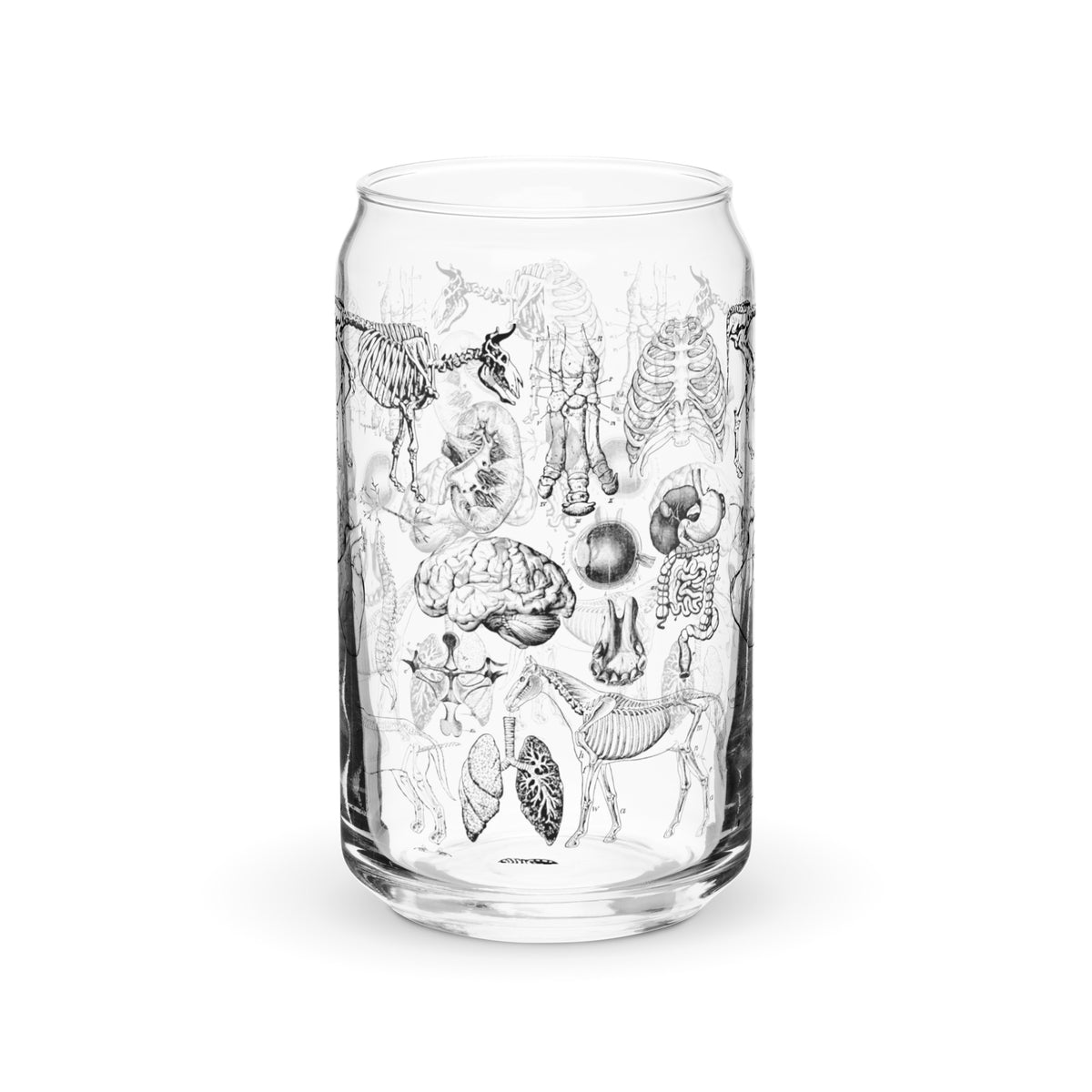 Wyatt Wallaby Can-shaped glass